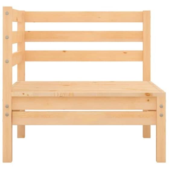 Vidaxl Σαλόνι Κήπου Σετ 3 Τεμαχίων Από Μασίφ Ξύλο Πεύκου image 5