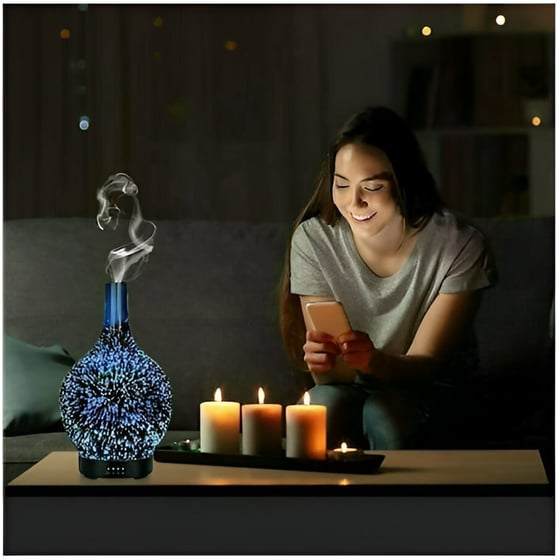 Αρωματικό Χώρου Andowl  Led Q-XJ205 120 ml - Πολύχρωμο image 1