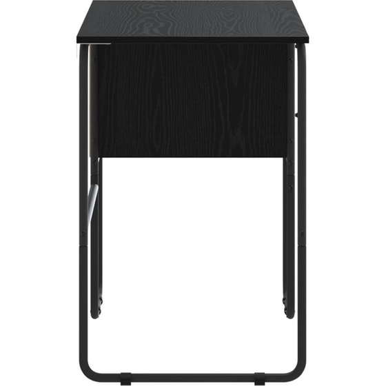 Γραφείο VidaXL με Αποθηκευτικό Χώρο 100x50x75 cm - Μαύρη Δρυς image 1