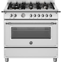 BERTAZZONI HER96L1EXT  86 Lt Inox Κουζίνα Μεικτή Αερίου