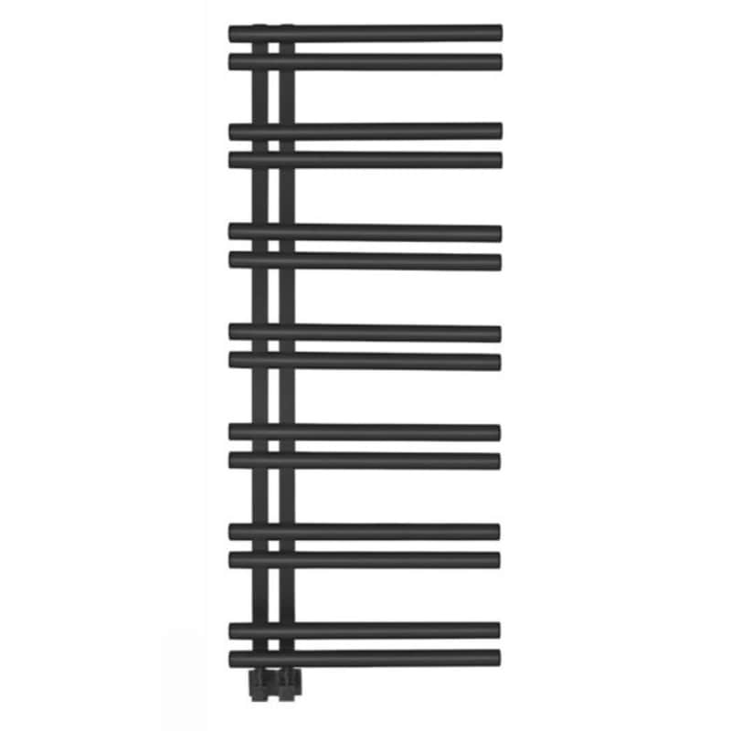 THERMO THERMO Solo 500 W - Silk Black Θερμαινόμενη Πετσετοκρεμάστρα Μπάνιου