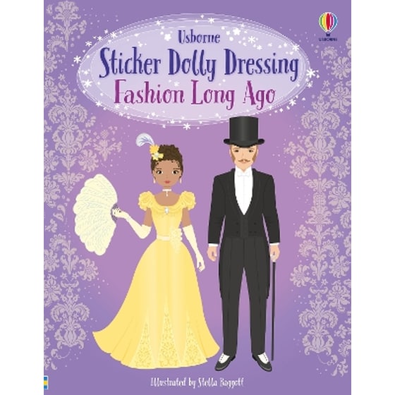 Sticker Dolly Dressing Fashion Long Ago image 0