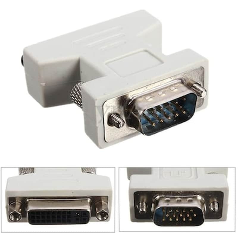 POWERTECH Powertech Adapter Vga 15pin Male Σε Dvi-i 24+5 F, Συμβατό Και Με 24+1