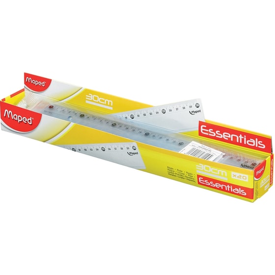 Χάρακας Maped Cristal Eco 30 cm (1 τεμάχιο) image 0
