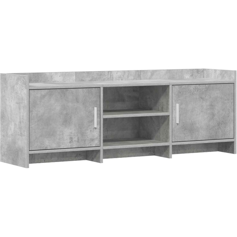 Έπιπλο Τηλεόρασης VidaXL 130 x 33 x 47 cm - Γκρι Σκυροδέματος