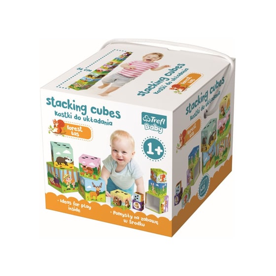 Παζλ Stacking Cubes Forest (10 Κομμάτια) image 0
