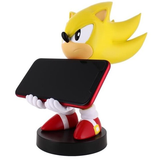 Φιγούρα Βάση Στήριξης Cable Guys - Sonic The Sonic the Hedgehog - Super Sonic Phone & Controller Holder (CGCRSG300169) image 4