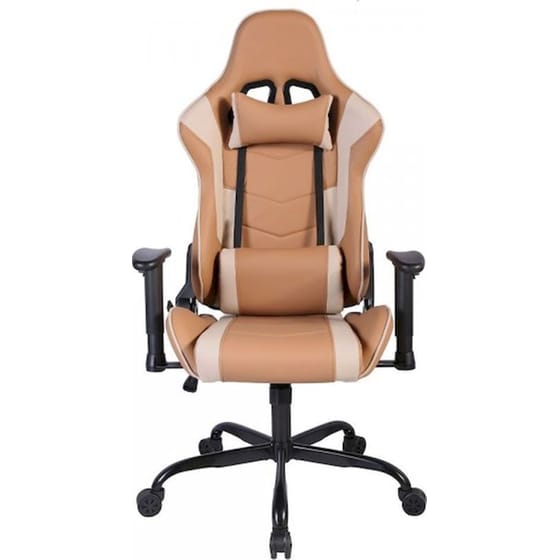 Καρέκλα Γραφείου/ Gaming 24Mall Mine Pro Υφασμάτινη - Mocca image 2