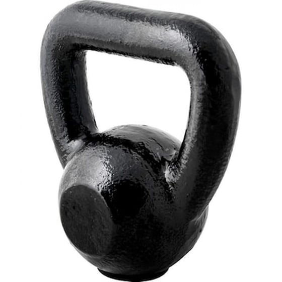 Kettlebell Amila  από Σίδηρο 12 kg Εμαγιέ Μαύρο image 0