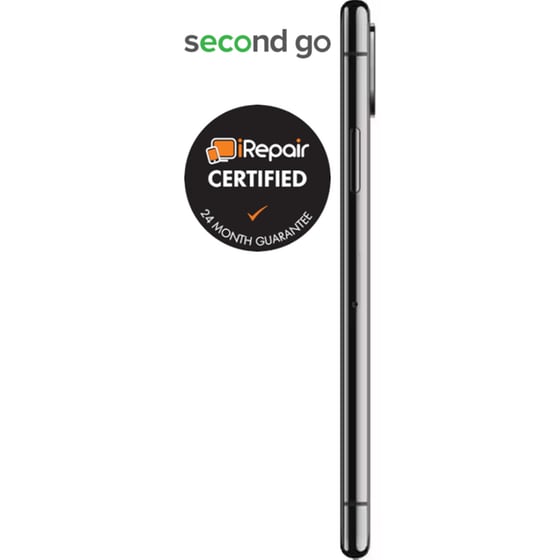 Μεταχειρισμένο Apple iPhone X 256GB Space Gray second go Certified by iRepair image 3