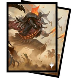 Ultra Pro Card Sleeves Standard Size - Outlaws Of Thunder Junction Rakdos, The Muscle(100 Sleeves)