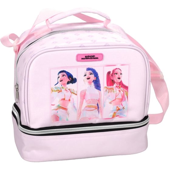 Τσαντάκι Φαγητού Gim Οβάλ Pink Huntrix image 0