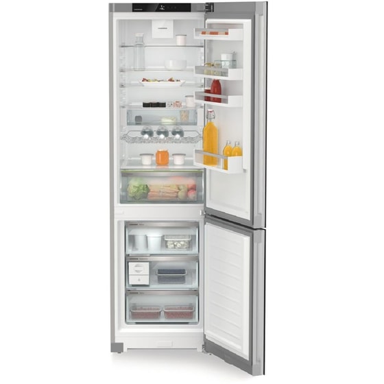 LIEBHERR CNgbc 5723 No Frost 371 Lt Μαύρο Γυαλί Ψυγειοκαταψύκτης image 5