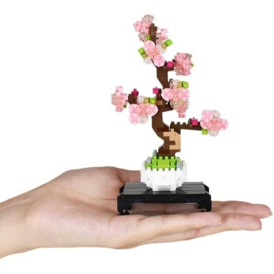 Φιγούρα Bandai Object Pink Bonsai Building Block Figure 14cm image 2