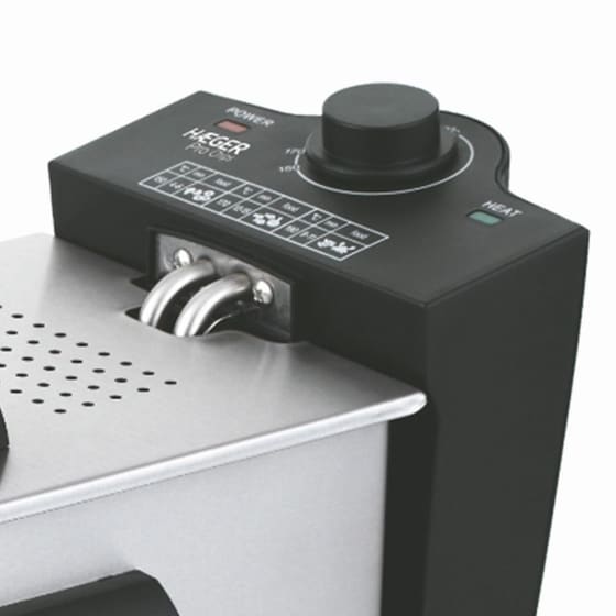 HEAGER CHIPS & GO 2000 W 3 L Inox Φριτέζα Λαδιού image 1