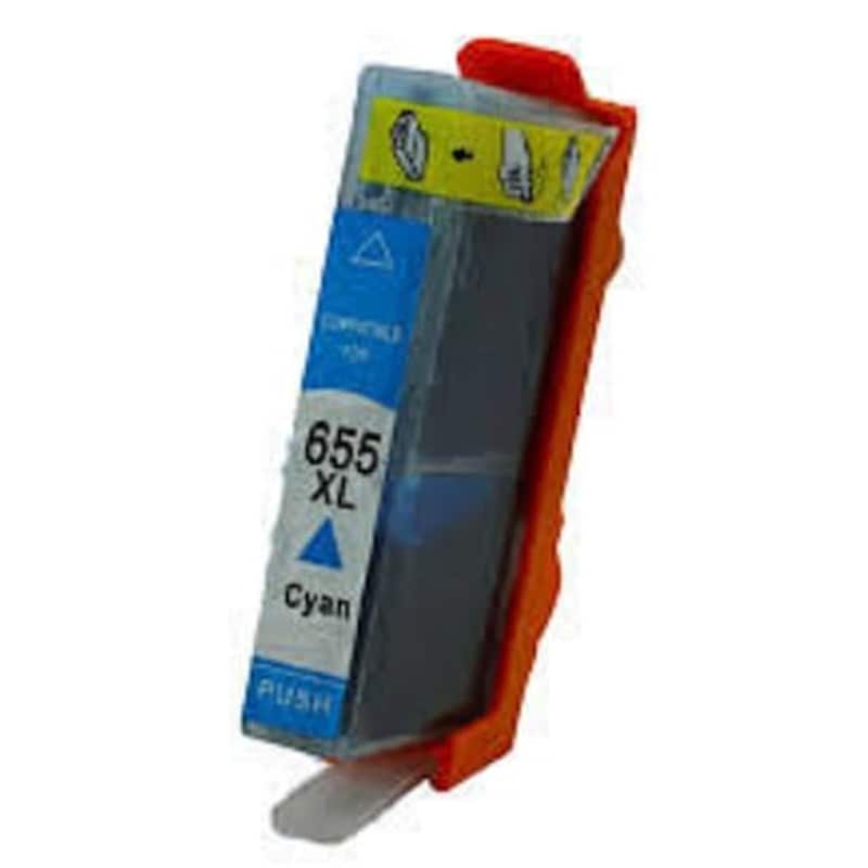 OEM Συμβατό HP 655XL Κυανό Μελάνι Εκτυπωτή Cz110ae