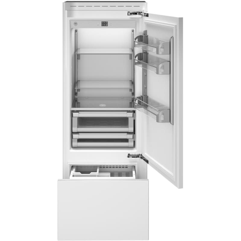 BERTAZZONI BERTAZZONI REF755BBRPTT/24 Full No Frost 440 Lt Λευκό Πλήρως Εντοιχιζόμενος Ψυγειοκαταψύκτης