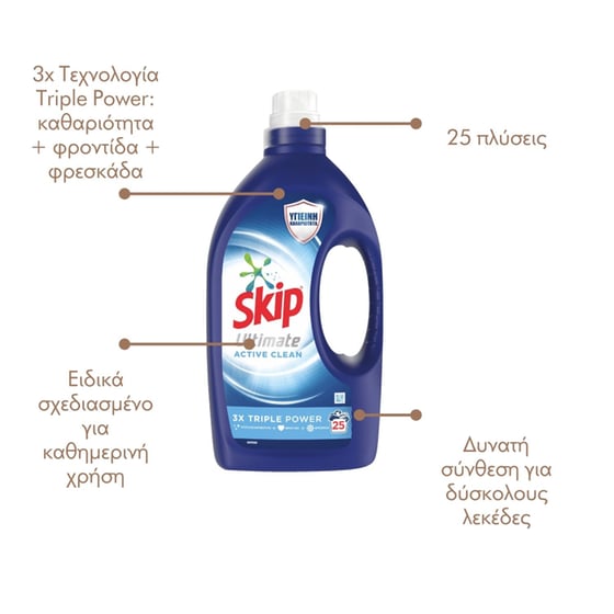 SKIP & CAJOLINE Promo Set - 3+1 για Πλυντήριο Ρούχων image 3