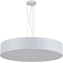 Φωτιστικό Οροφής Τρίφωτο Homelighting Cozy 77-8239 Υφασμάτινο - Λευκό