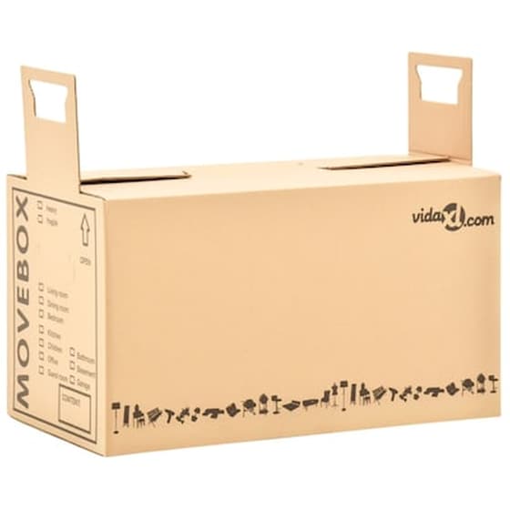 Vidaxl Χαρτοκιβώτια Μετακόμισης 100 Τεμ. Xxl 60 X 33 X 34 Εκ. image 3
