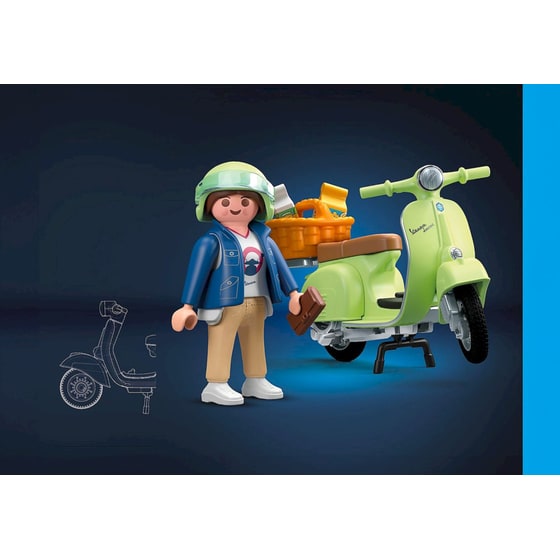 PLAYMOBIL® Κοπέλα με Vespa (71621) image 2