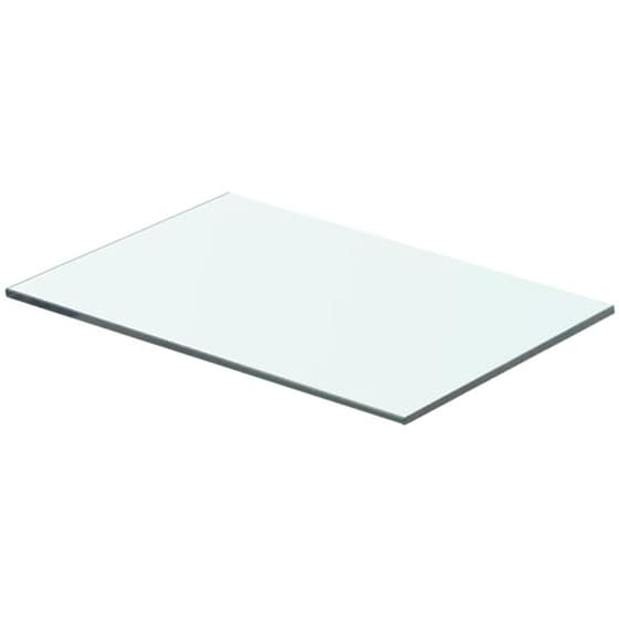 Ράφια Τοίχου VidaXL από Γυαλί 40x0.8x20 cm 2 Τμχ - Διάφανο image 2