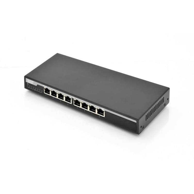 DIGITUS Digitus DN-95340 Network Switch Unmanaged Gigabit Ethernet (1000 Mbps) PoE Support