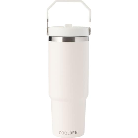 Θερμός Handled Tumbler Coolbee Εκρού 850 ml image 1