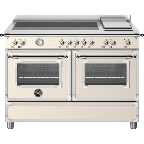 BERTAZZONI HER125I2EAVT 58 / 58 Lt Μπεζ  Επαγωγική Ηλεκτρική Κουζίνα image 0