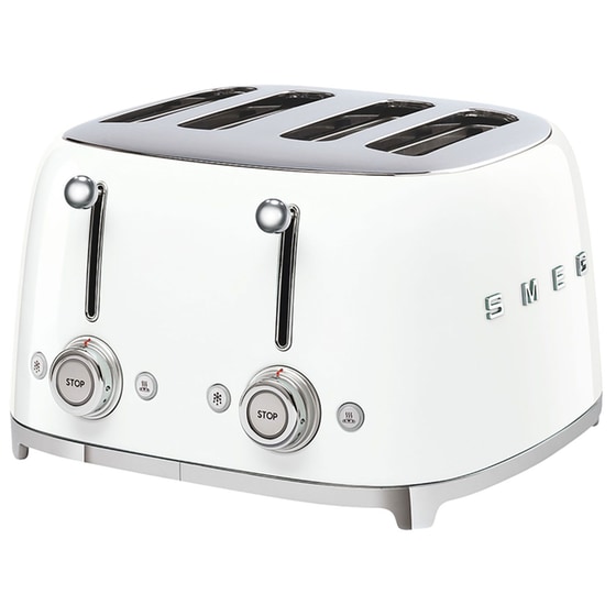SMEG TSF03WHEU 4 Θέσεων 2000 W Λευκό Φρυγανιέρα image 1
