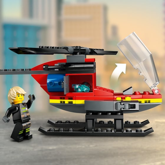 LEGO® City Fire Rescue Helicopter (60411) image 6