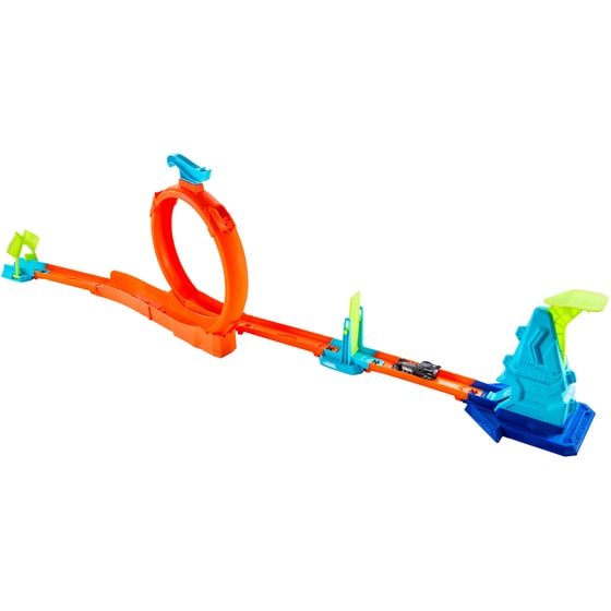 Mattel Hot Wheels Πίστα Stunt Tracks Loop Flag Finish image 3