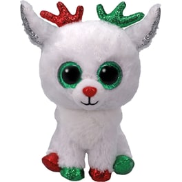 TY Beanie Boos Χνουδωτός Τάρανδος Λευκός 15εκ.