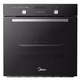 MIDEA MBON5M90E5-BK 70 Lt Μαύρο Κρύσταλλο Εντοιχιζόμενος Φούρνος Άνω Πάγκου