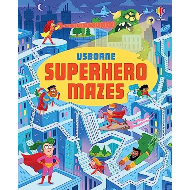 Superhero Mazes