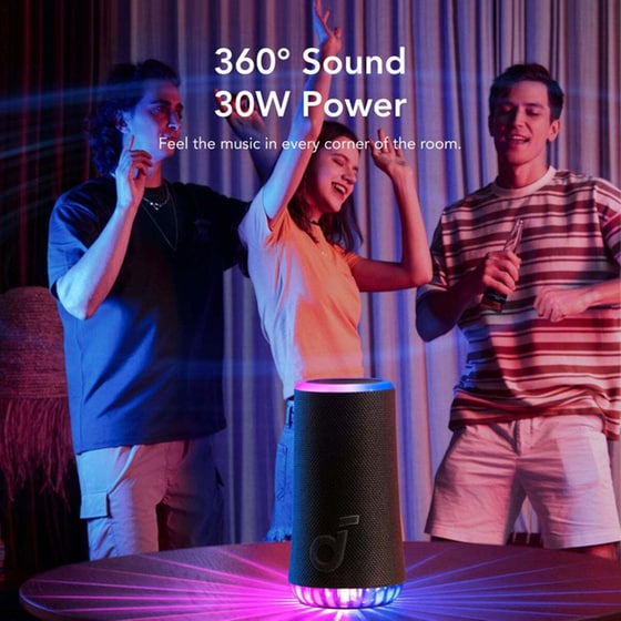 Anker Soundcore Glow Portable Bluetooth Speaker 30w image 1