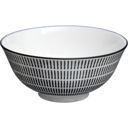 Μπολ Spitishop Πορσελάνη 15.4 cm - Λευκό/Μαύρο
