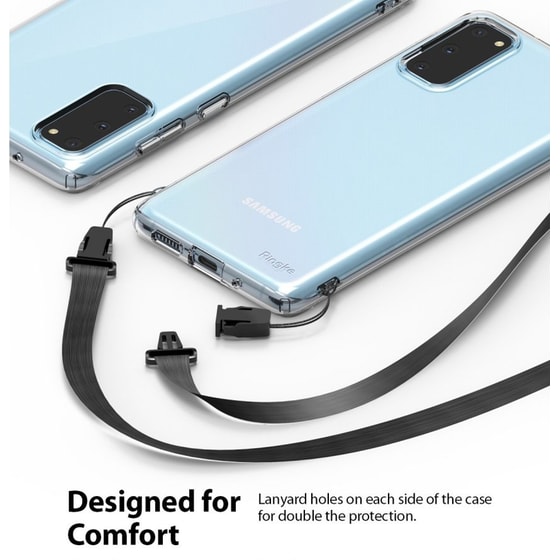 Θήκη Samsung Galaxy S20 - Ringke Air Silicon Case - Clear image 4