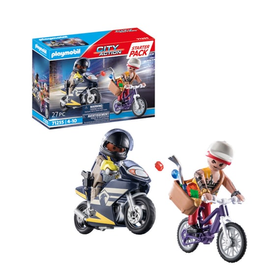 PLAYMOBIL® City Action Starter Pack Αστυνομική καταδίωξη ληστή κοσμημάτων (71255) image 3