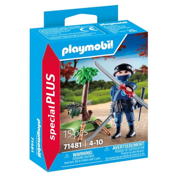 PLAYMOBIL® Special Plus Νίντζα με Εξοπλισμό Μάχης (71481) image 0