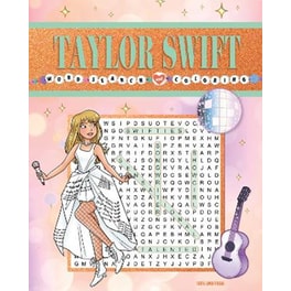 Taylor Swift Word Search and Coloring