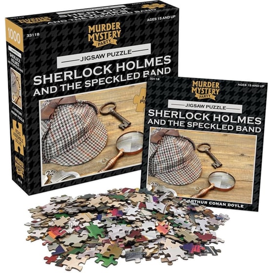 Παζλ University Games Murder Mystery Party - Sherlock Holmes (1000 Κομμάτια) image 0