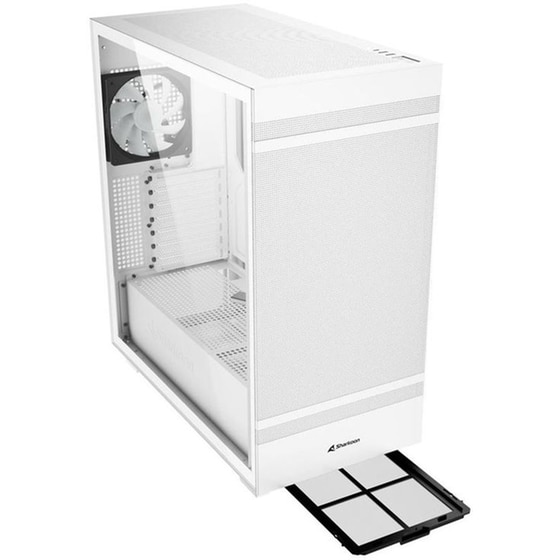 Κουτί Desktop Sharkoon Rebel C50 RGB Gaming Full Tower - Λευκό image 7