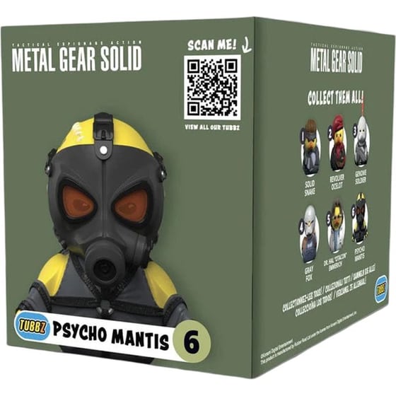 Φιγούρα Numskull Tubbz Metal Gear Solid 9 cm - Psycho Mantis image 1