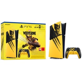 Sony PlayStation 5 Digital Edition - Marvel’s Wolverine Battle Yellow Limited Edition Bundle - 825GB