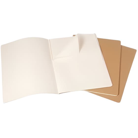 Σημειωματάριο Moleskine Cahier Journal Kraft Extra XL (3 Τεμάχια) image 2