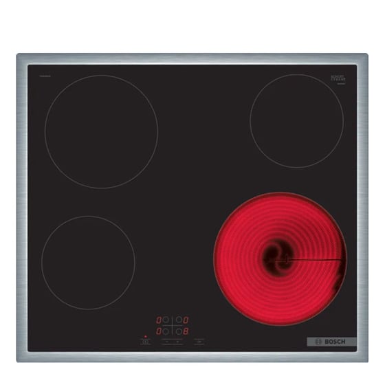 BOSCH HBA534ES4 & PKE645BA2E 71 Lt Inox Eντοιχιζόμενο Σετ Φούρνος και Εστία image 1