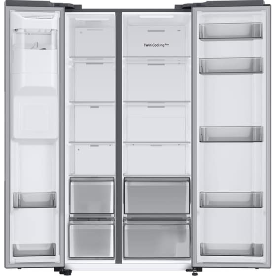 Ψυγείο Ντουλάπα SAMSUNG RS68CG882ES9EF Full No Frost με Wifi και AI Energy Ασημί image 4