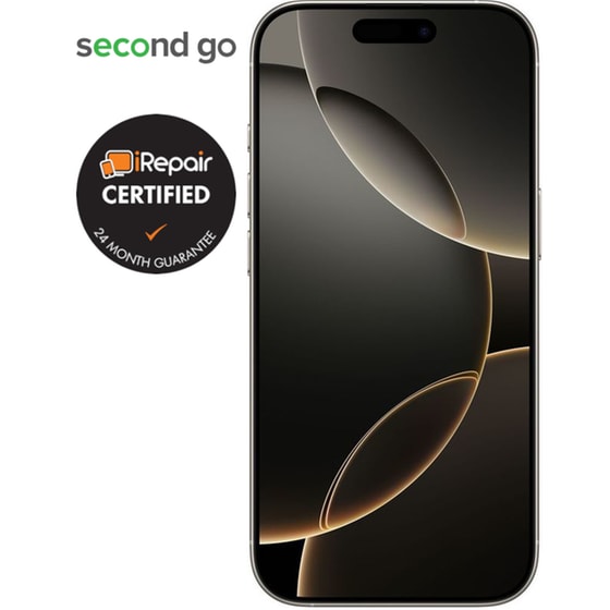 Μεταχειρισμένο Apple iPhone 16 Pro 256GB Natural Titanium second go Certified By iRepair image 2
