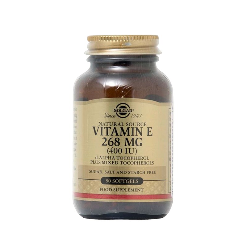 Solgar Vitamin E 268mg (400iu) - 50 κάψουλες